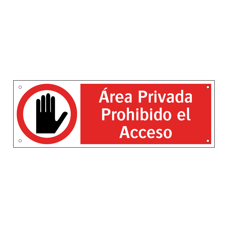 Área Privada Prohibido el Acceso