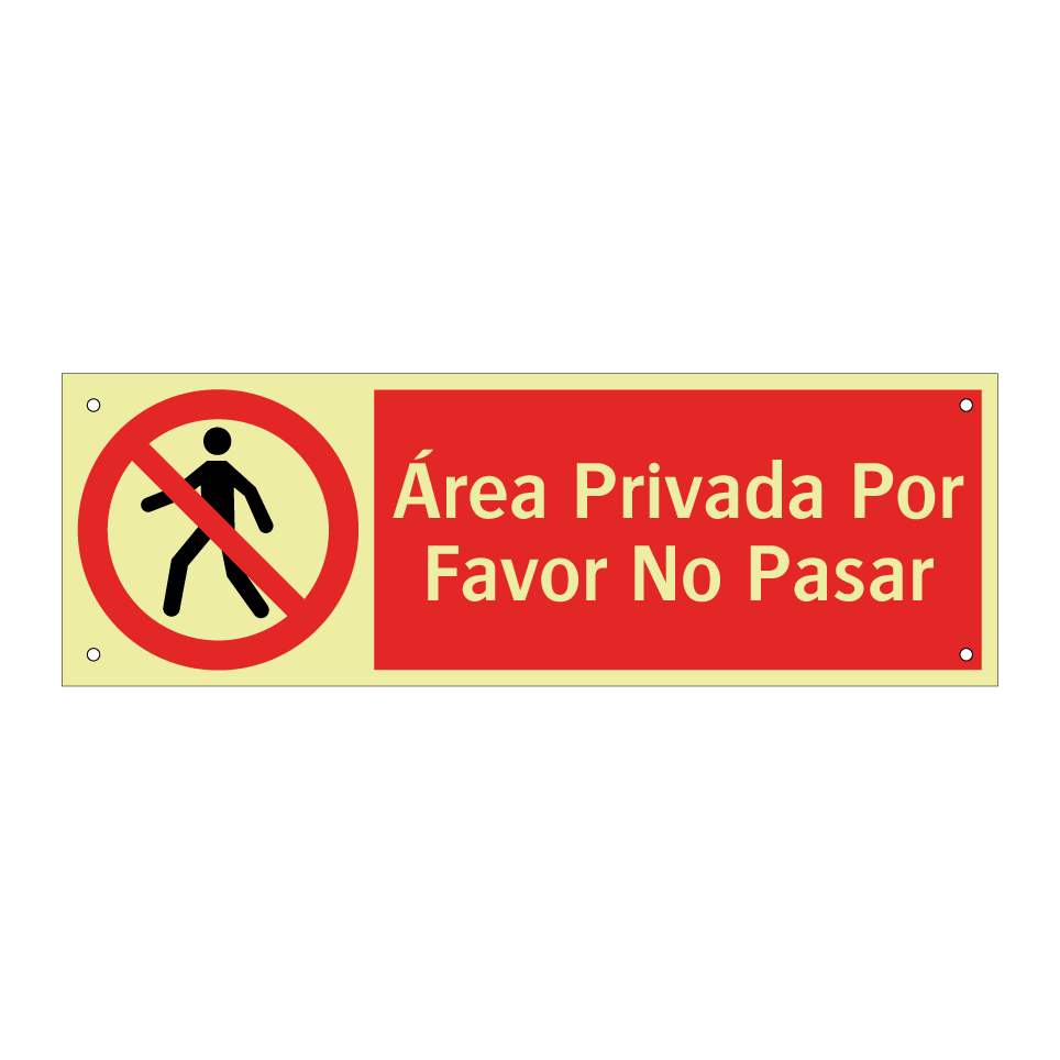 Área Privada Por Favor No Pasar