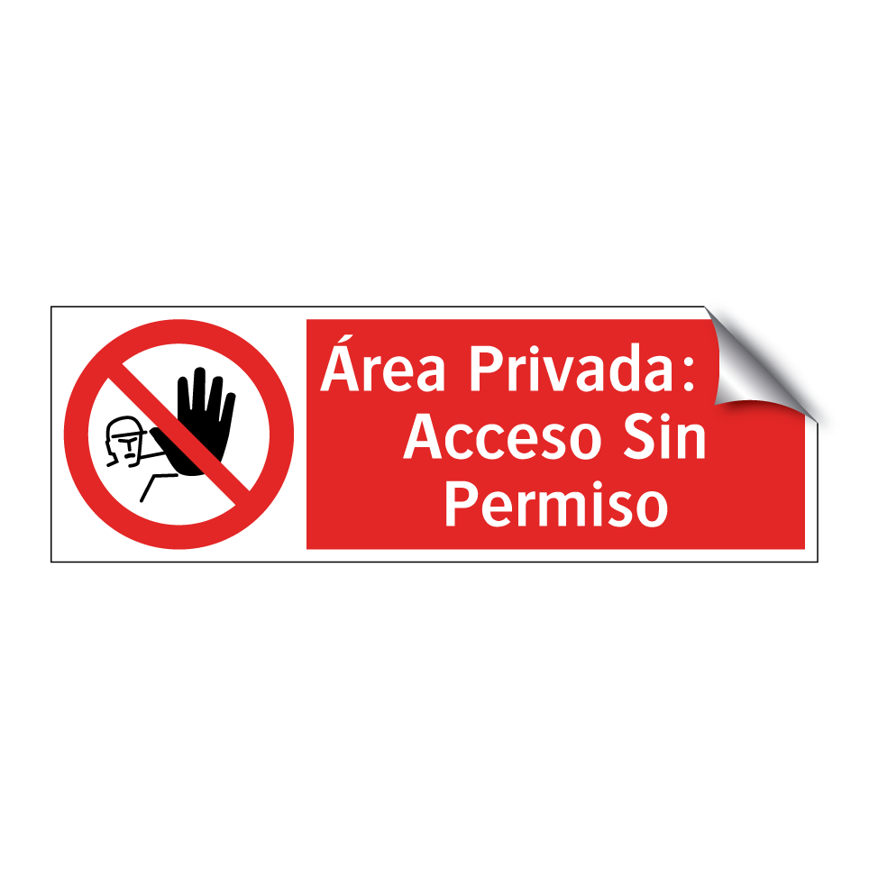 Área Privada: No Acceso Sin Permiso