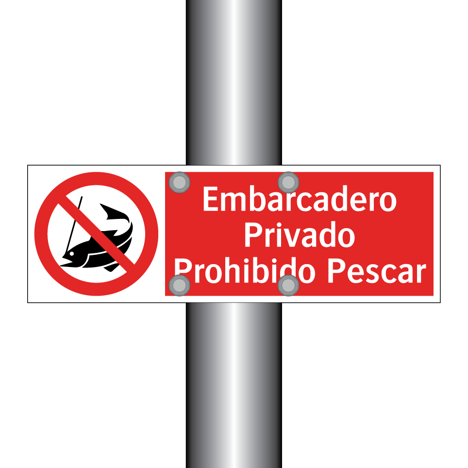Embarcadero Privado Prohibido Pescar