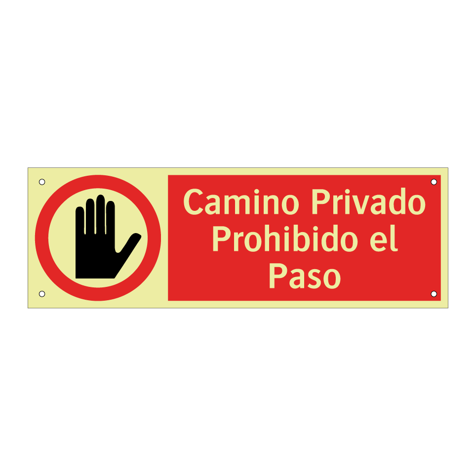 Camino Privado Prohibido el Paso