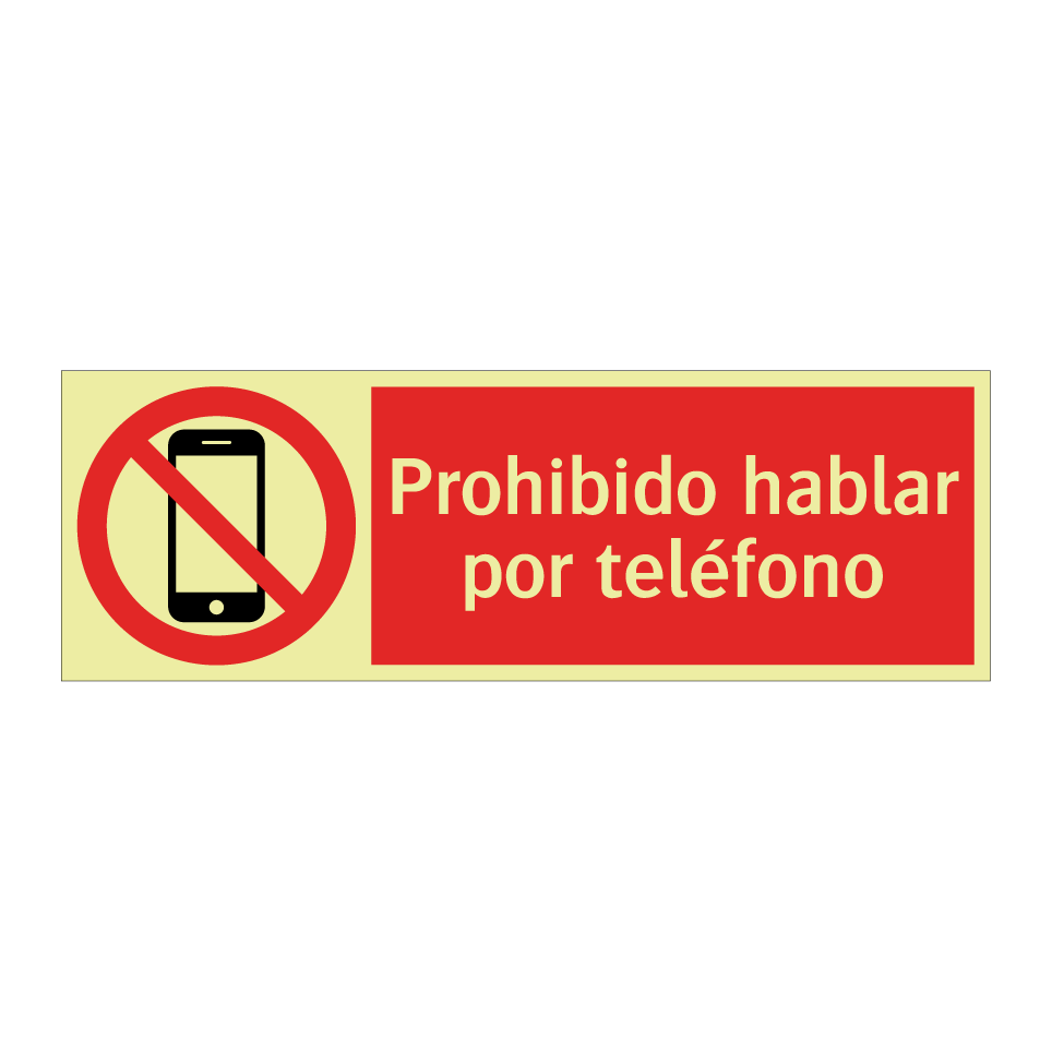 Prohibido hablar por teléfono