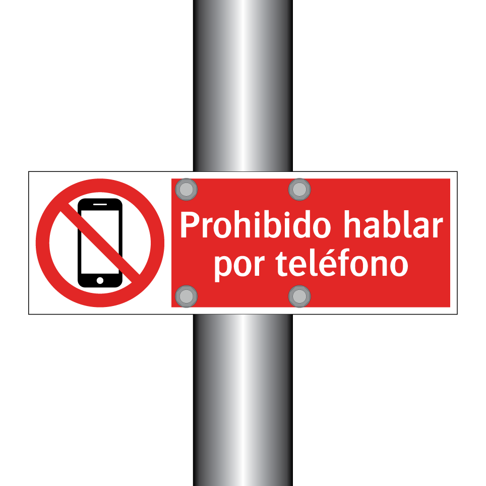 Prohibido hablar por teléfono