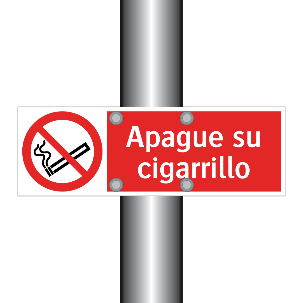 Apague su cigarrillo