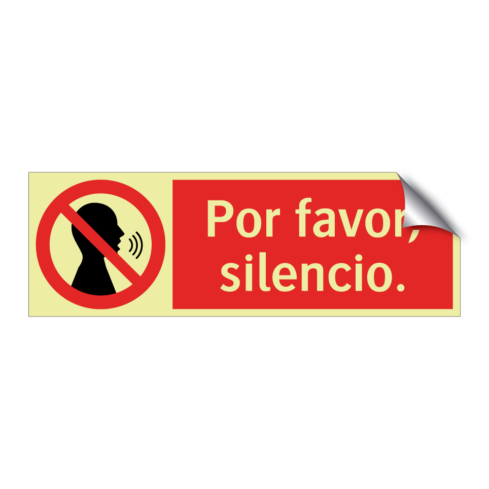 Por favor, silencio.