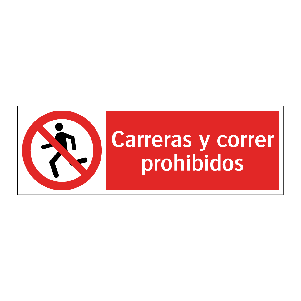 Carreras y correr prohibidos