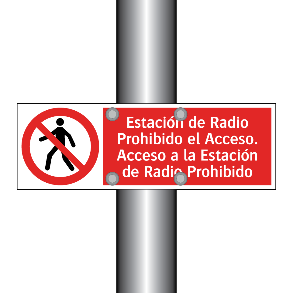 Estación de Radio Prohibido el Acceso. Acceso a la Estación de Radio Prohibido