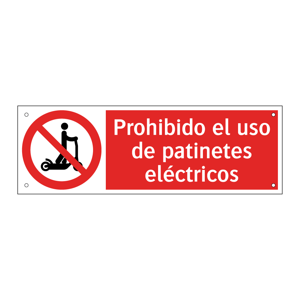 Prohibido el uso de patinetes eléctricos