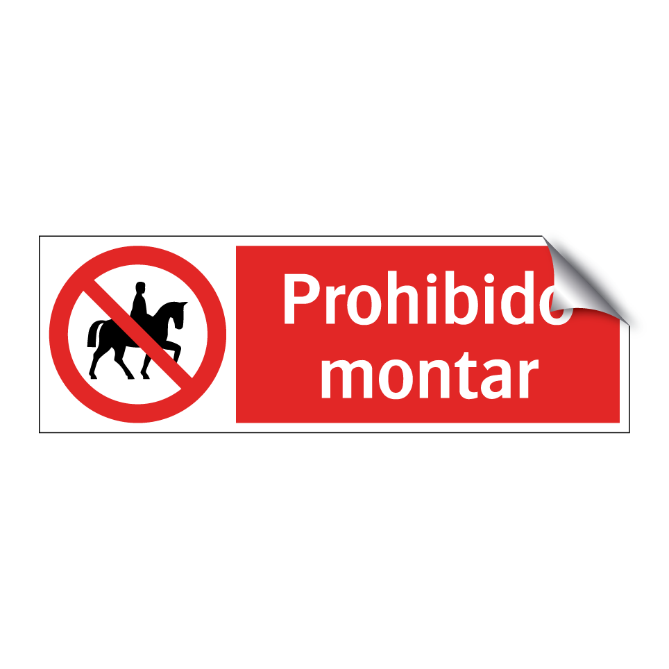 Prohibido montar