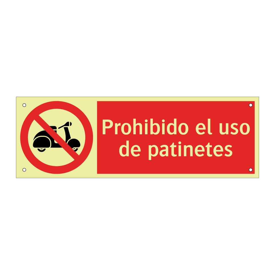 Prohibido el uso de patinetes