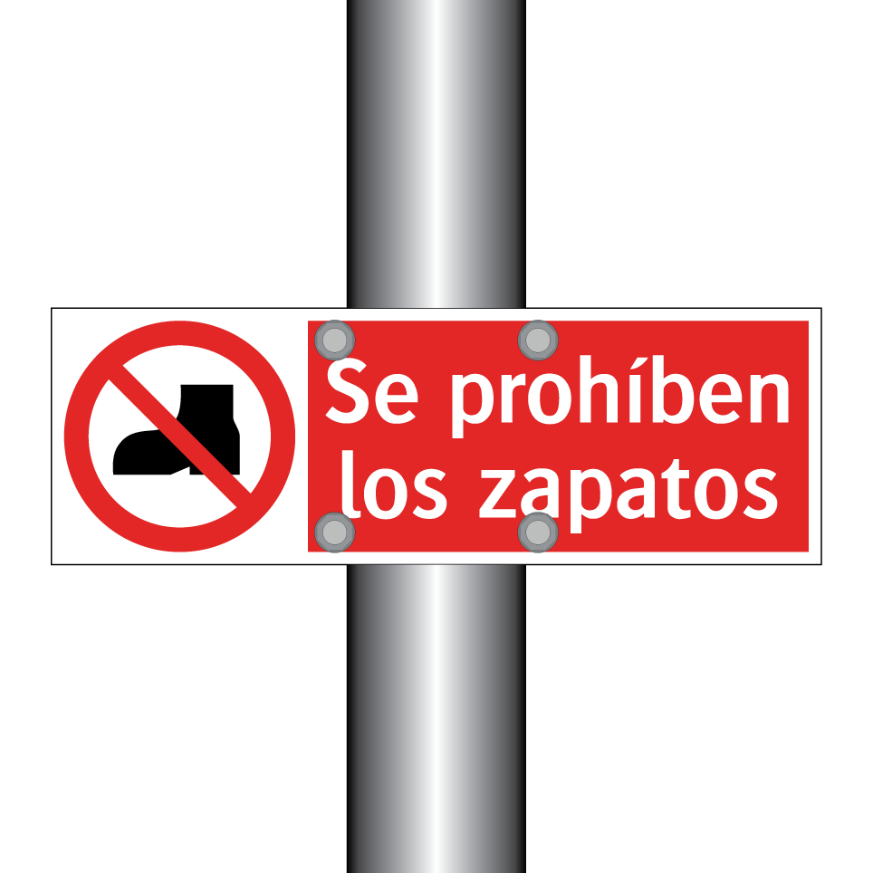 Se prohíben los zapatos