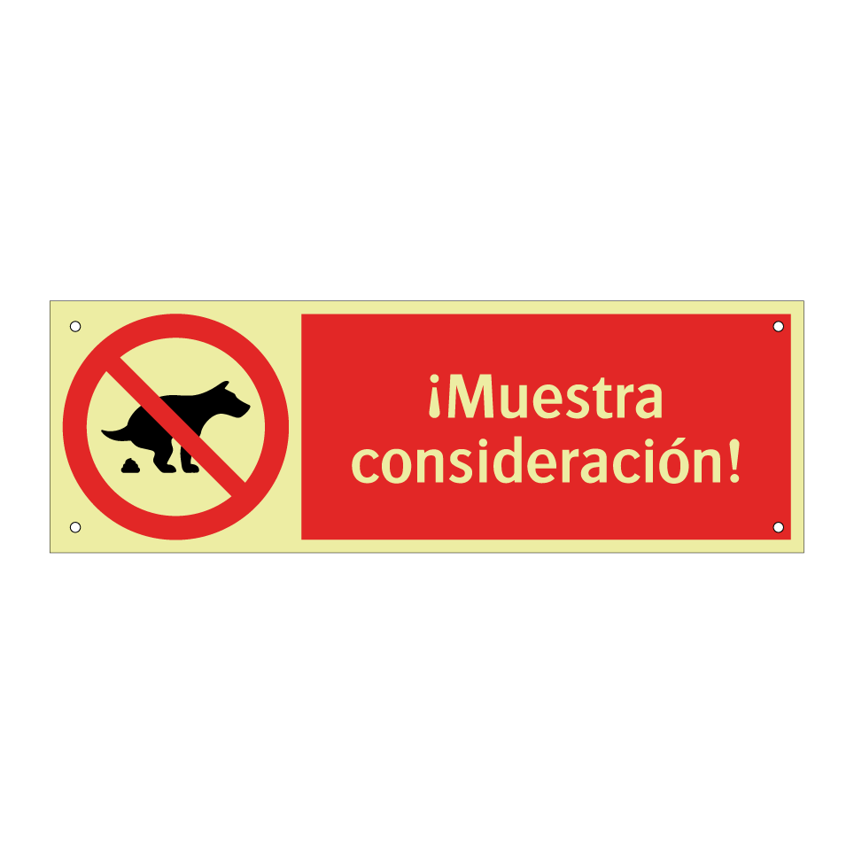 ¡Muestra consideración!