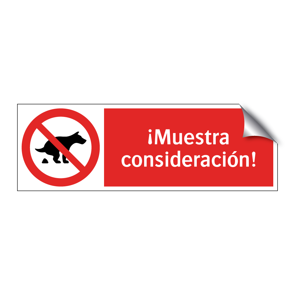 ¡Muestra consideración!