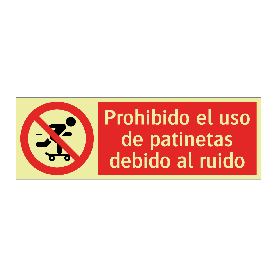 Prohibido el uso de patinetas debido al ruido