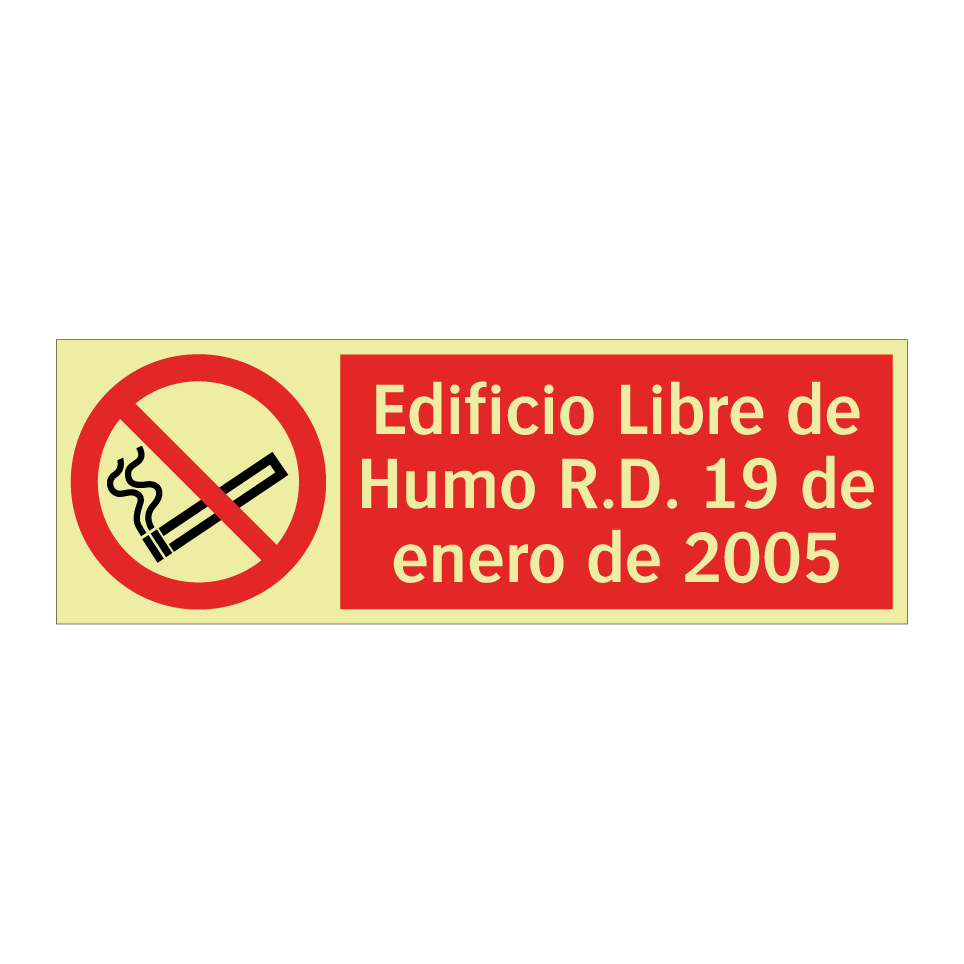 Edificio Libre de Humo R.D. 19 de enero de 2005