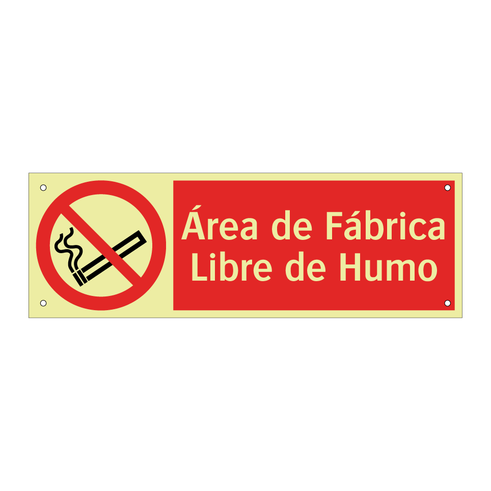 Área de Fábrica Libre de Humo