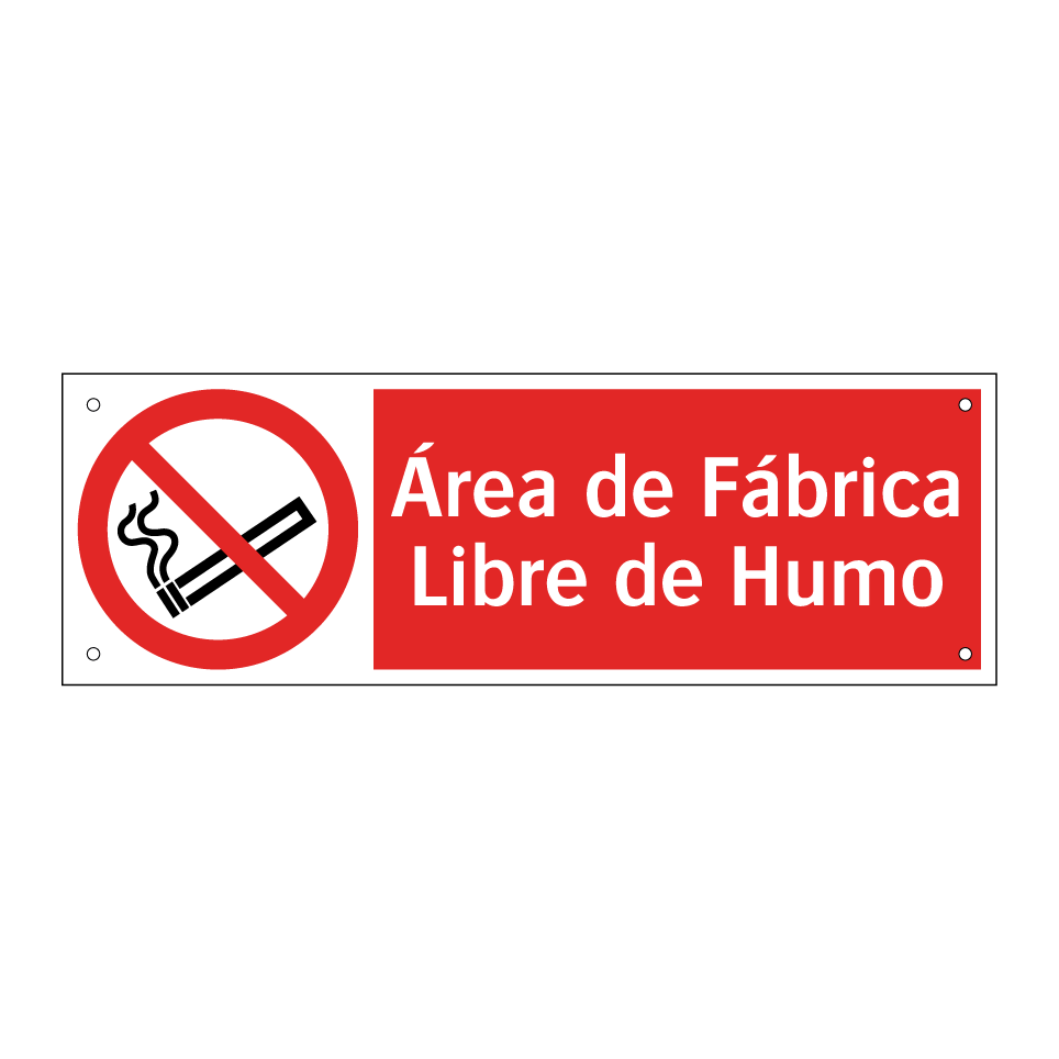 Área de Fábrica Libre de Humo