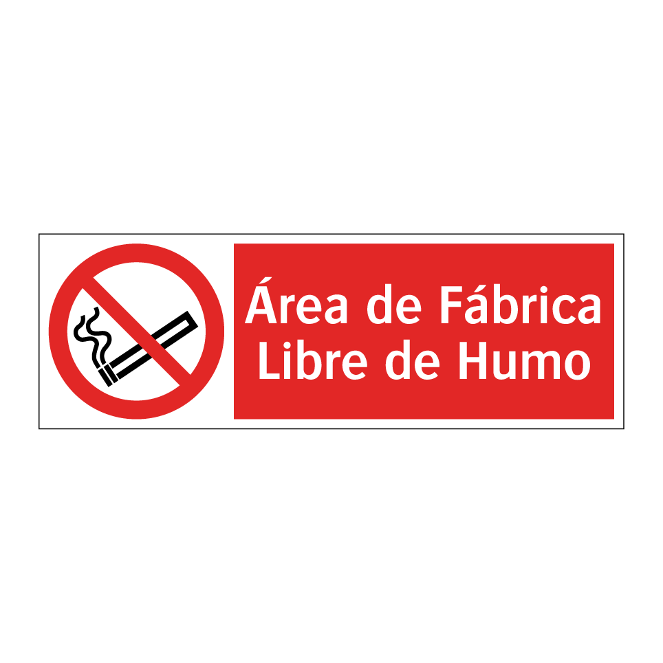 Área de Fábrica Libre de Humo