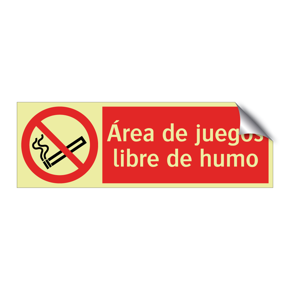 Área de juegos libre de humo