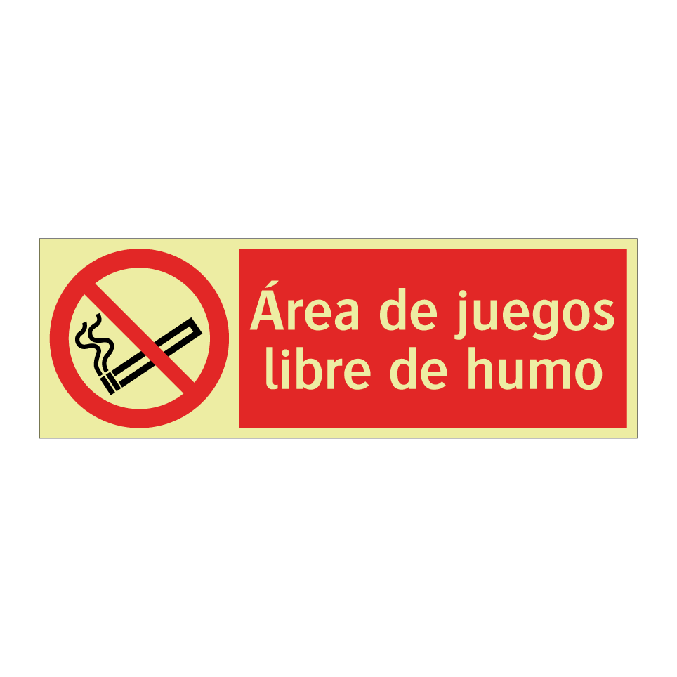Área de juegos libre de humo