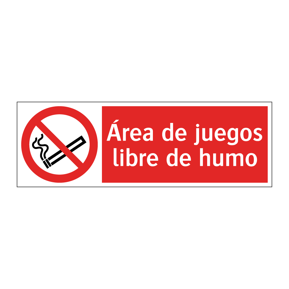 Área de juegos libre de humo