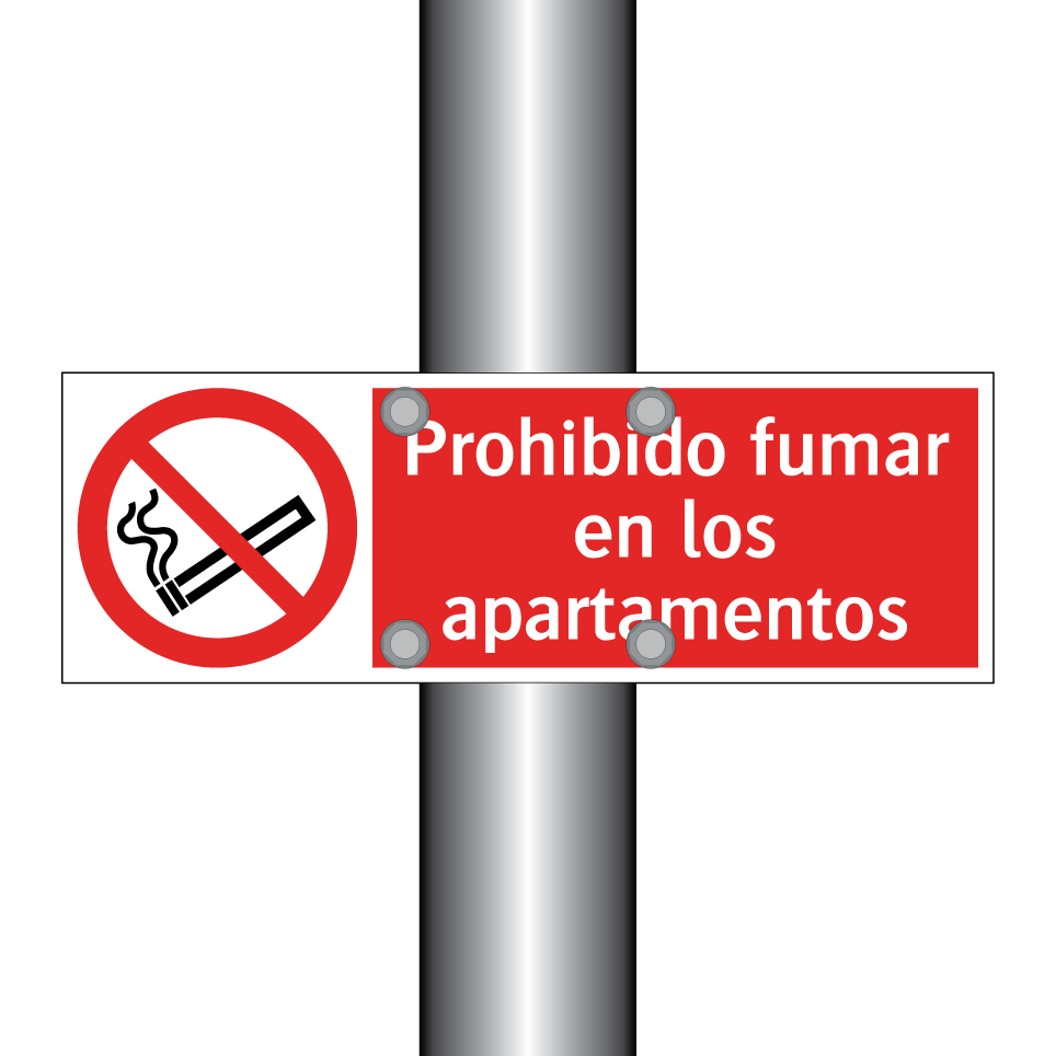 Prohibido fumar en los apartamentos