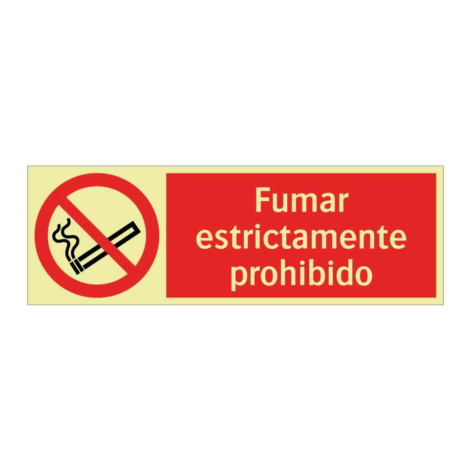 Fumar estrictamente prohibido