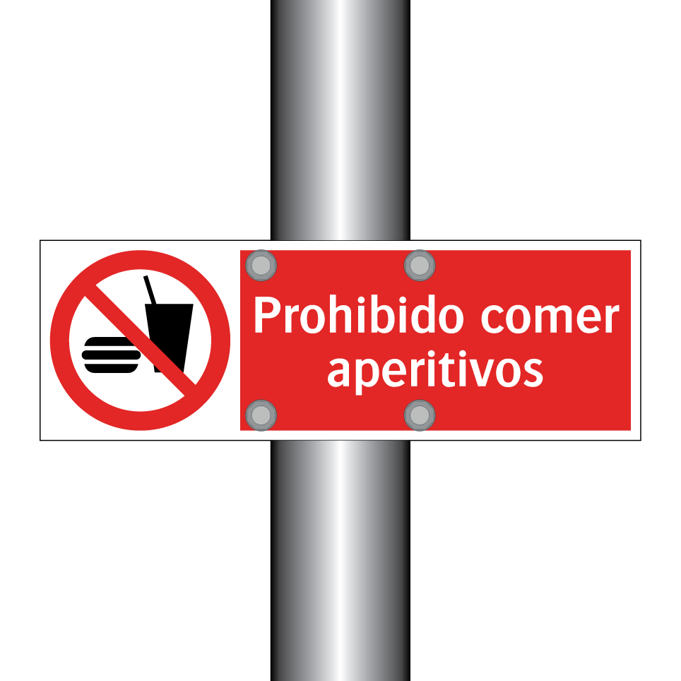 Prohibido comer aperitivos