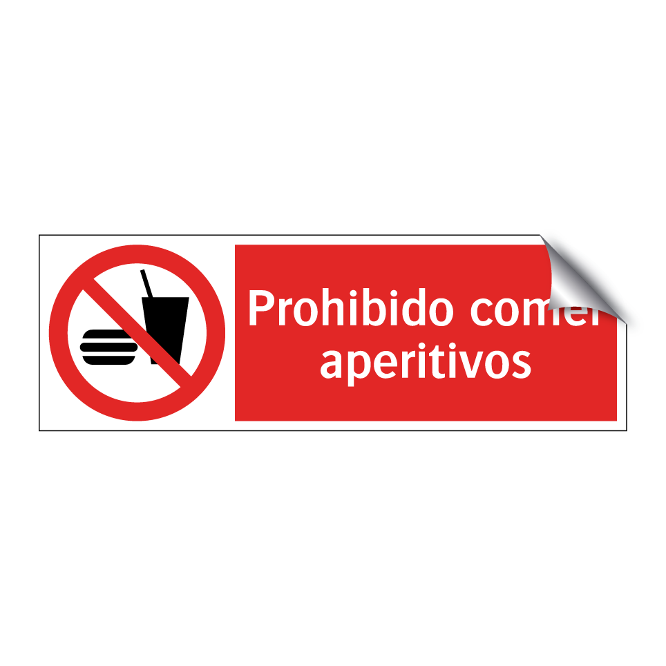 Prohibido comer aperitivos