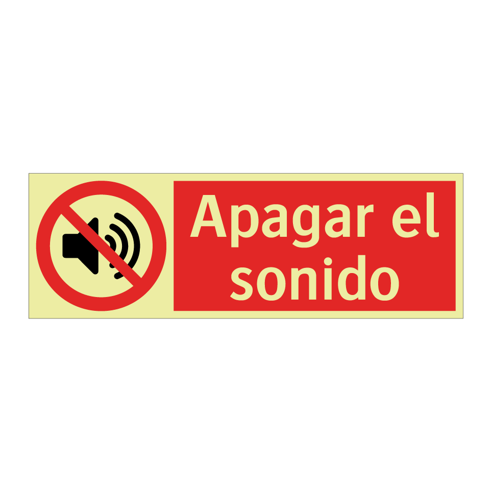Apagar el sonido