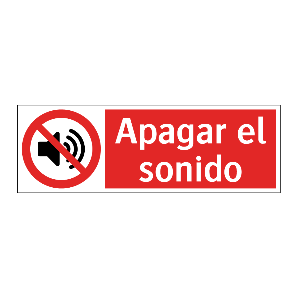 Apagar el sonido