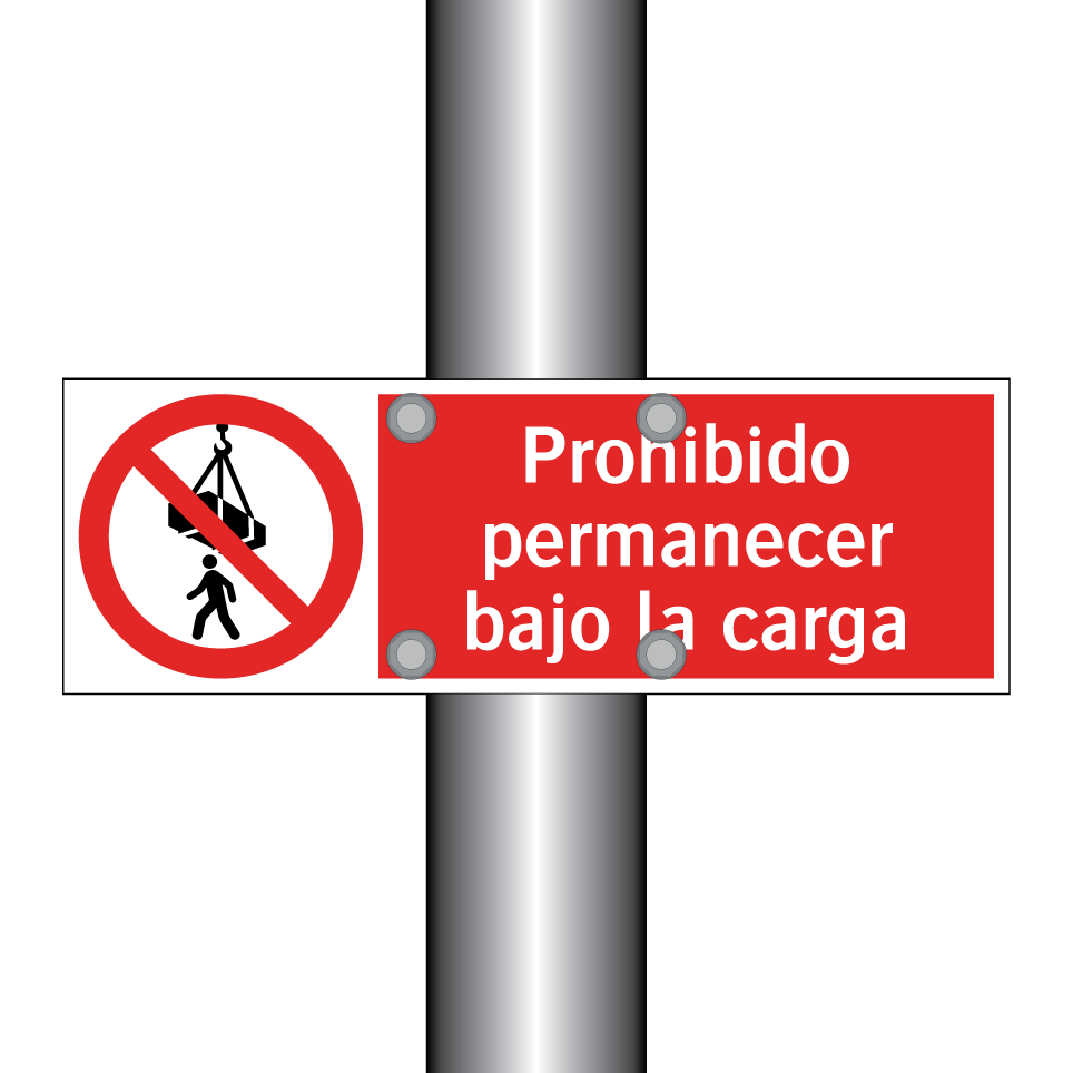 Prohibido permanecer bajo la carga