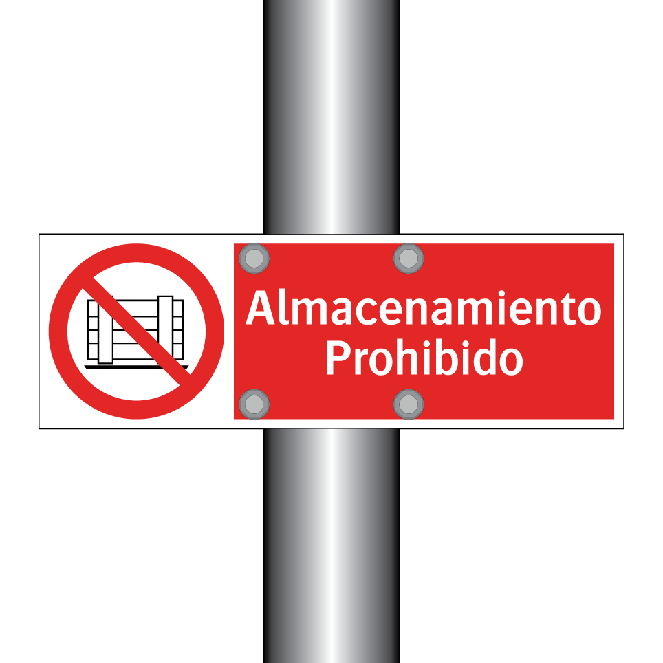 Almacenamiento Prohibido