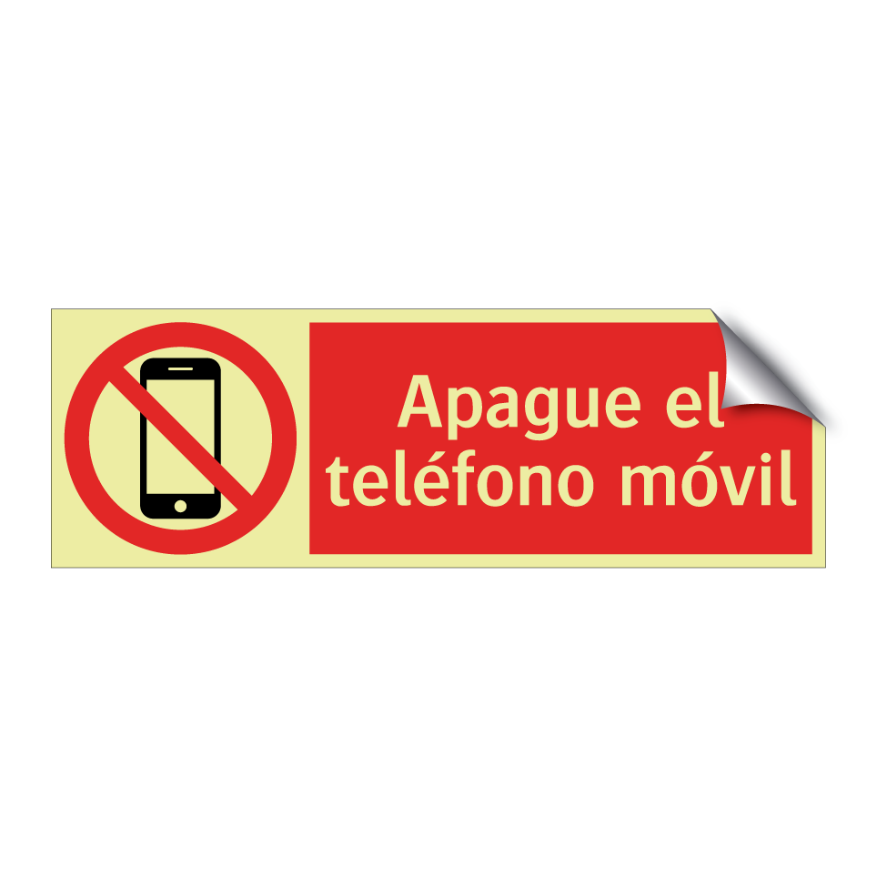 Apague el teléfono móvil