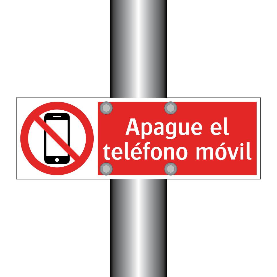 Apague el teléfono móvil