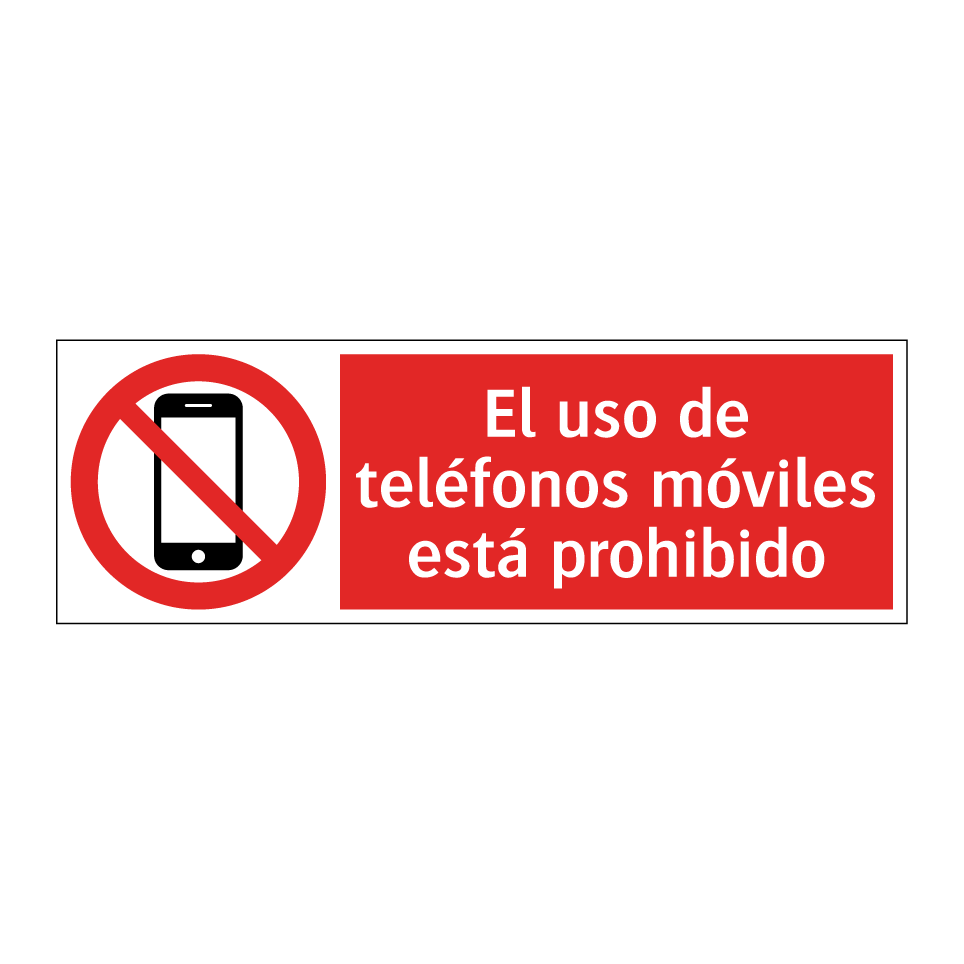 El uso de teléfonos móviles está prohibido