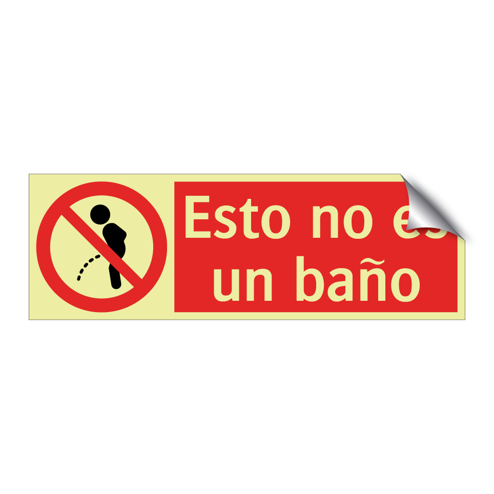 Esto no es un baño