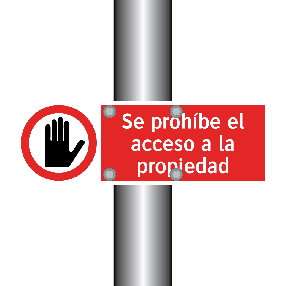 Se prohíbe el acceso a la propiedad