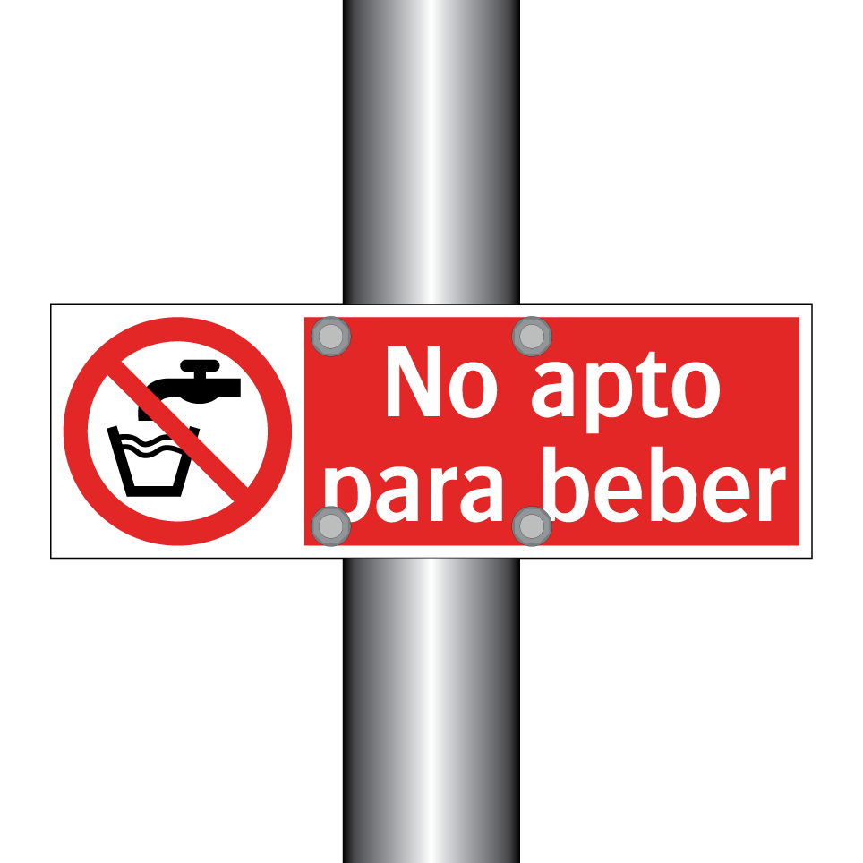 No apto para beber