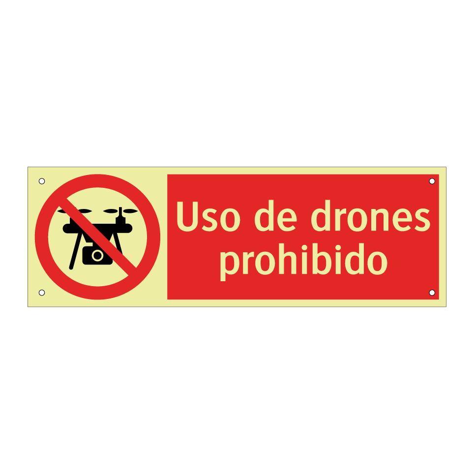 Uso de drones prohibido
