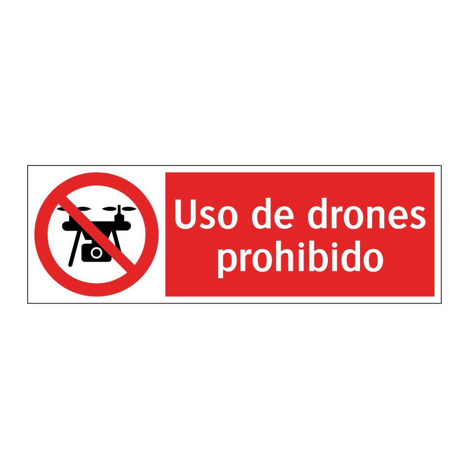 Uso de drones prohibido