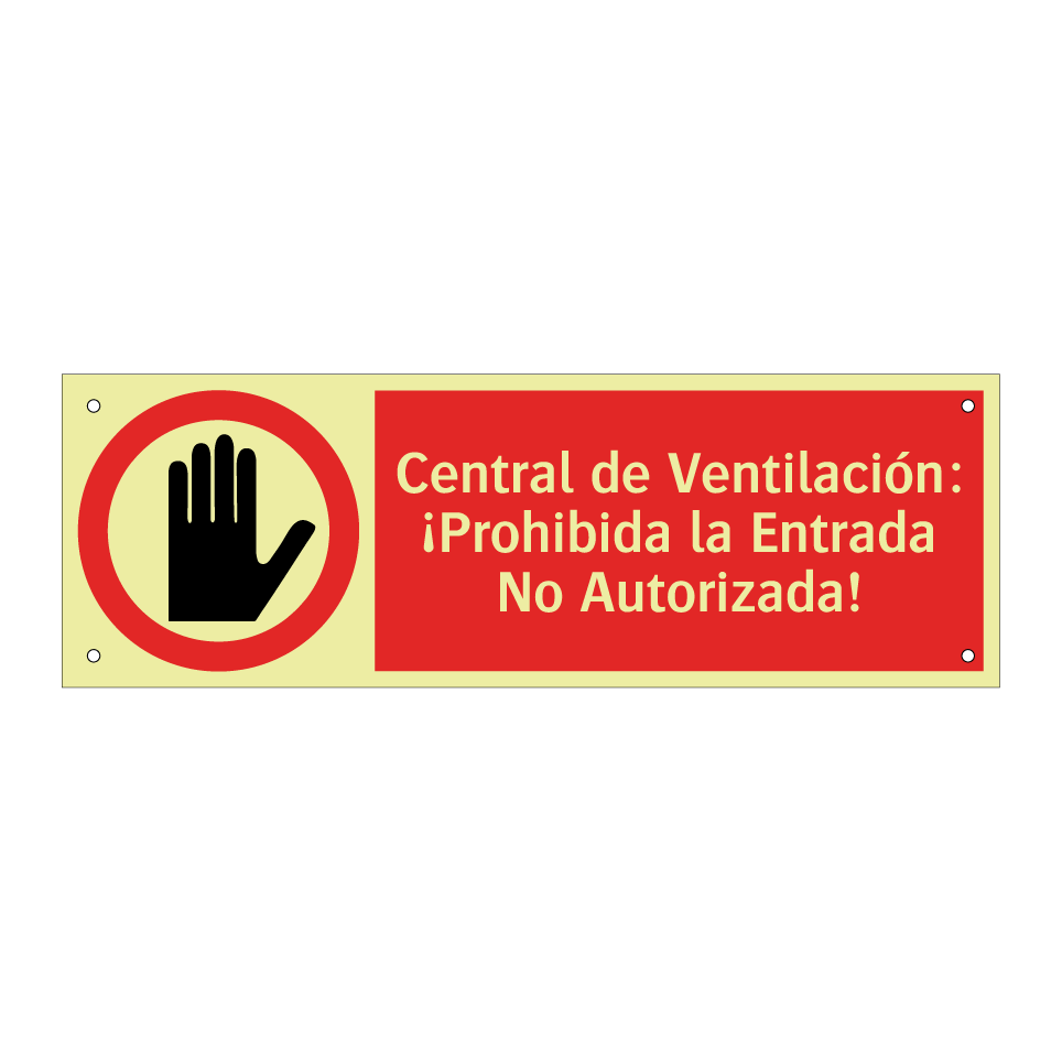 Central de Ventilación: ¡Prohibida la Entrada No Autorizada!