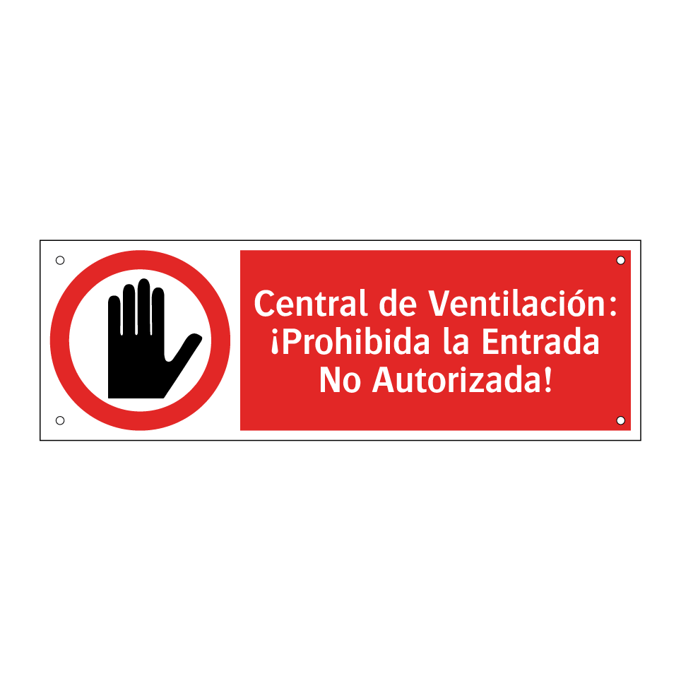 Central de Ventilación: ¡Prohibida la Entrada No Autorizada!