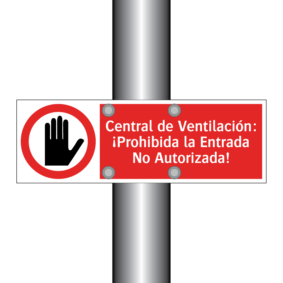 Central de Ventilación: ¡Prohibida la Entrada No Autorizada!
