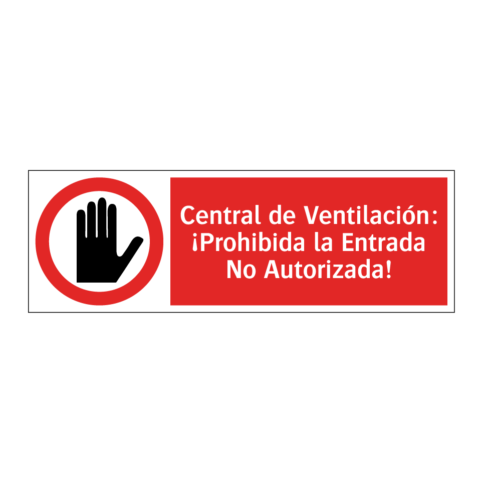 Central de Ventilación: ¡Prohibida la Entrada No Autorizada!