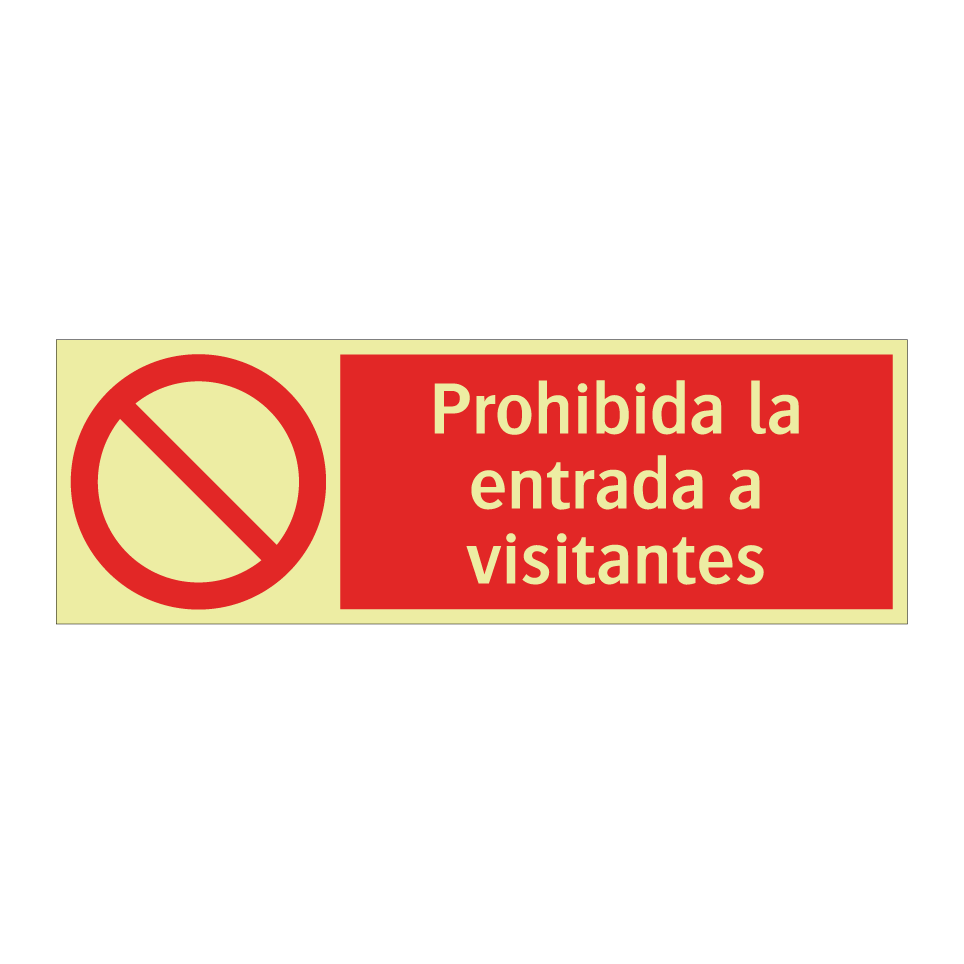 Prohibida la entrada a visitantes