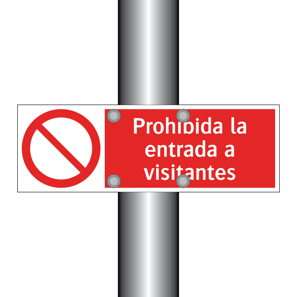Prohibida la entrada a visitantes