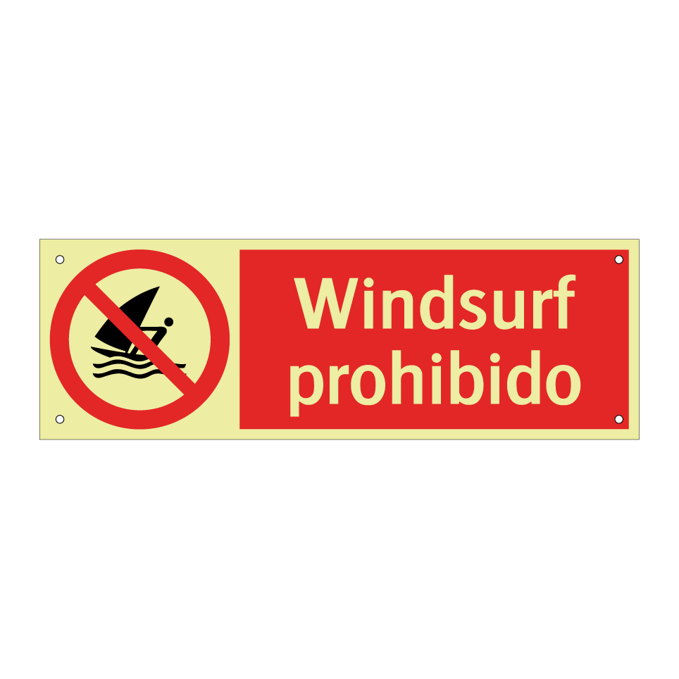 Windsurf prohibido