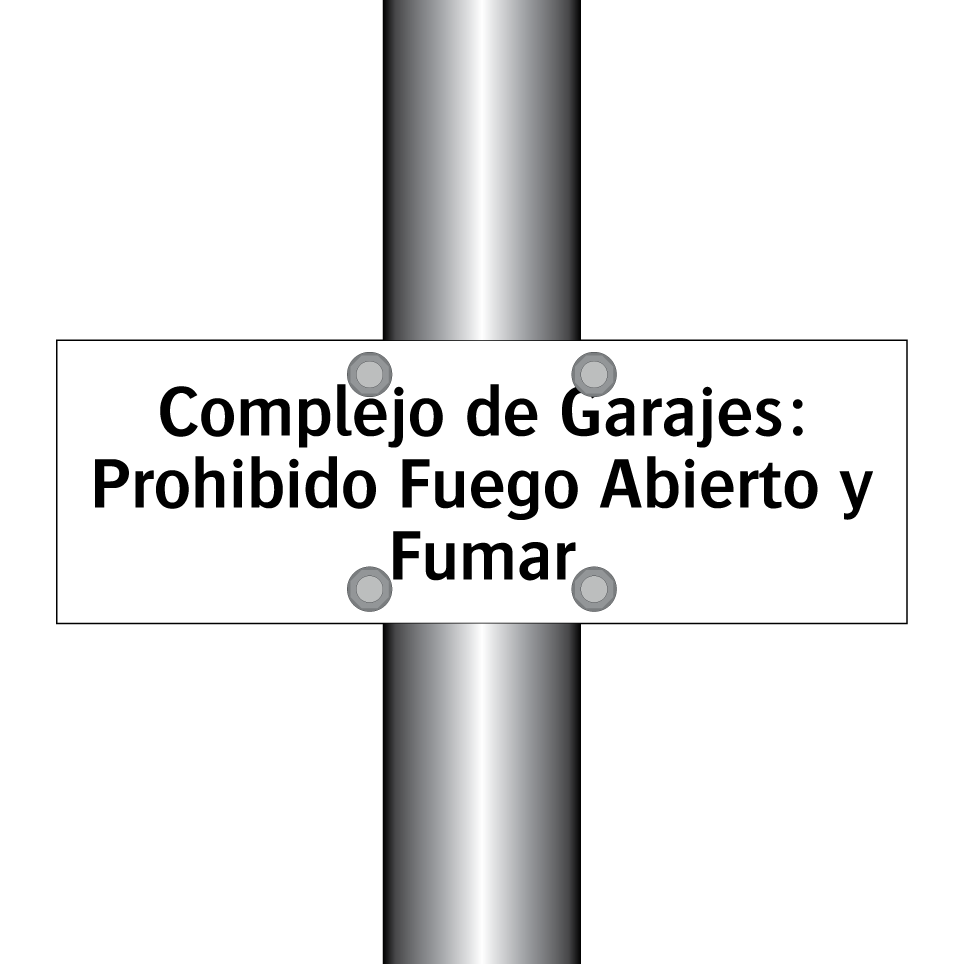 Complejo de Garajes: Prohibido Fuego Abierto y Fumar