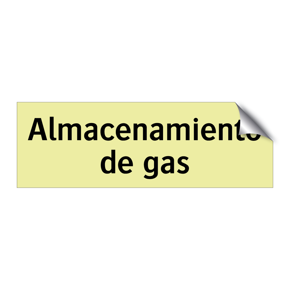 Almacenamiento de gas